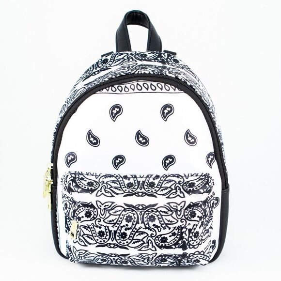 White Bandana BagPack